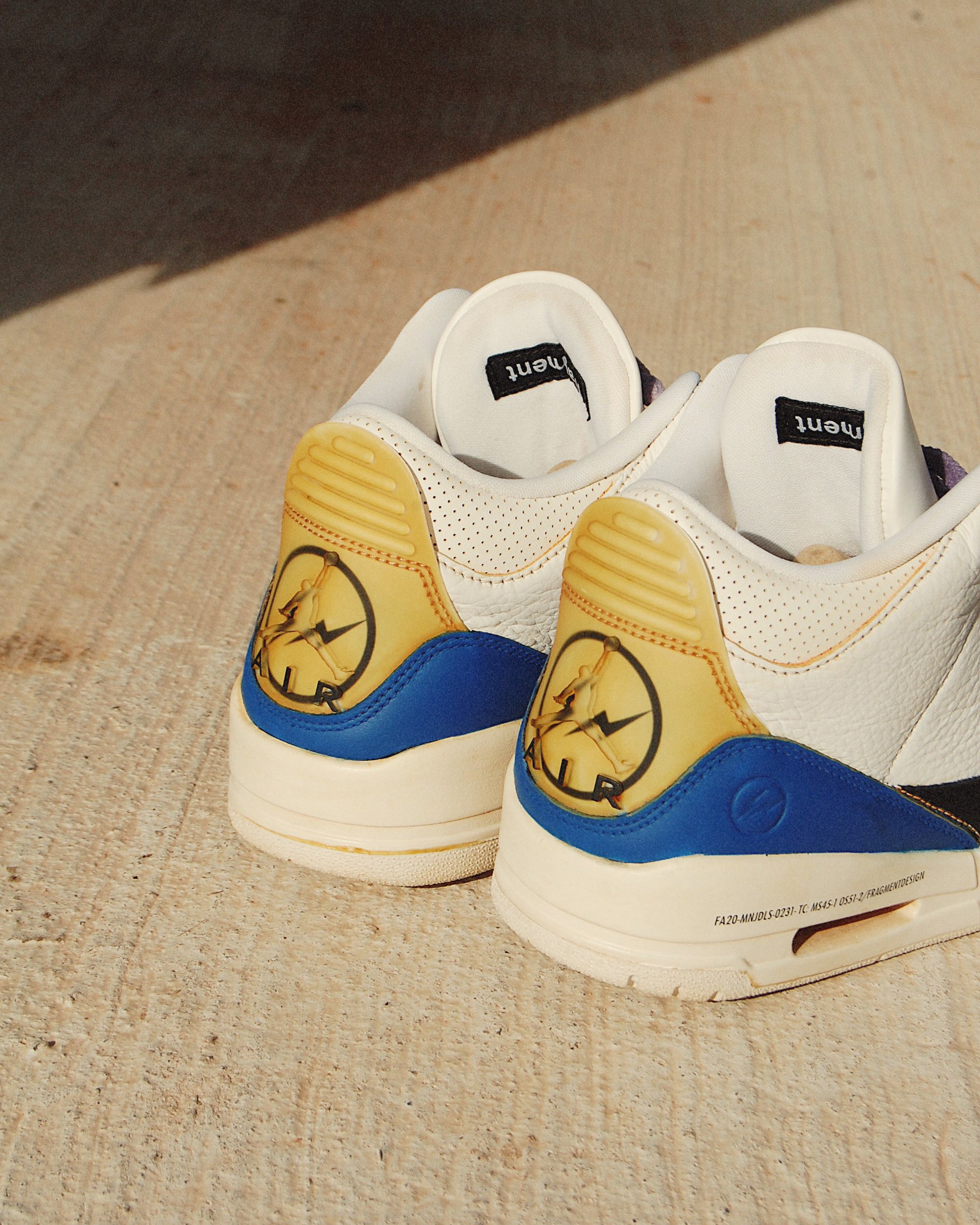 Air Jordan 3 Fragment "Aged"