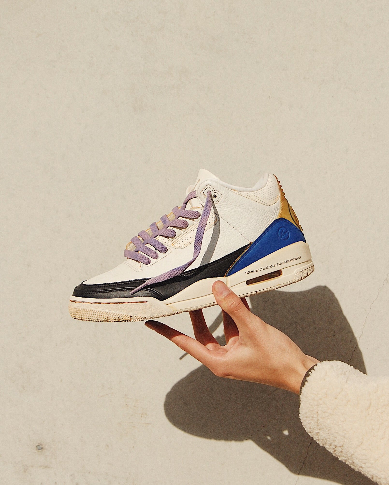 Air Jordan 3 Fragment "Aged"