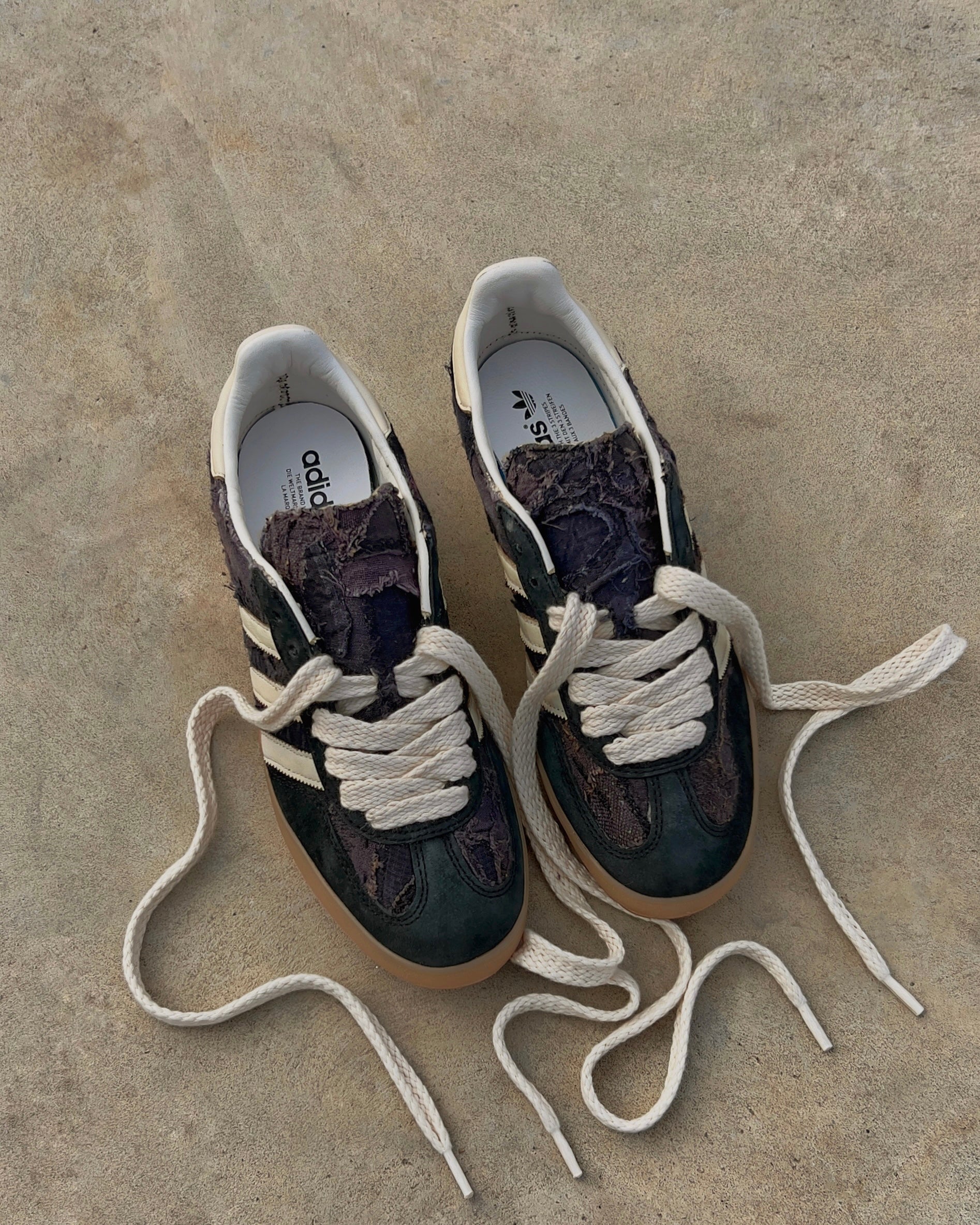 Gazelle Indoor "Indigo Shibori Vibram"