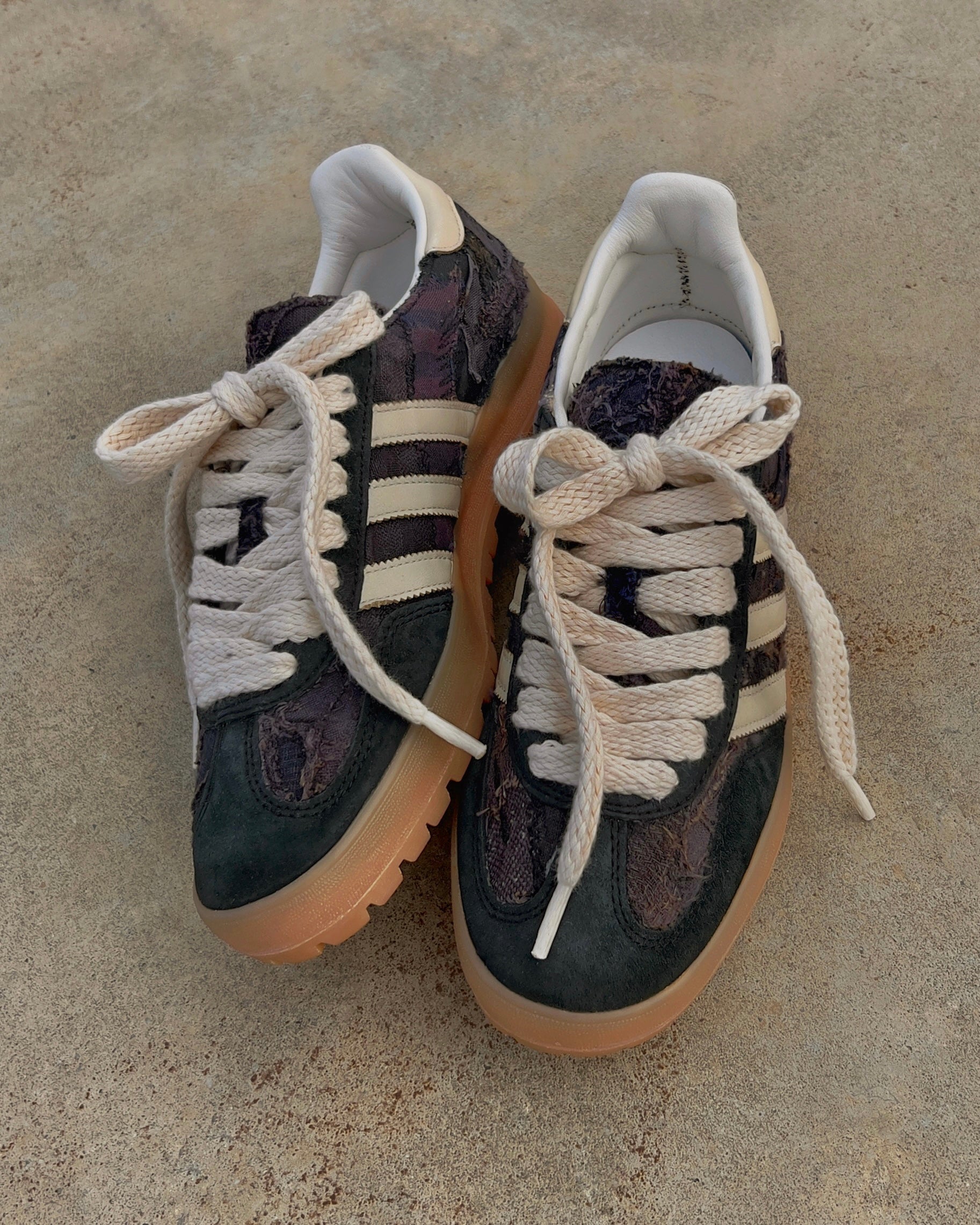 Gazelle Indoor "Indigo Shibori Vibram"