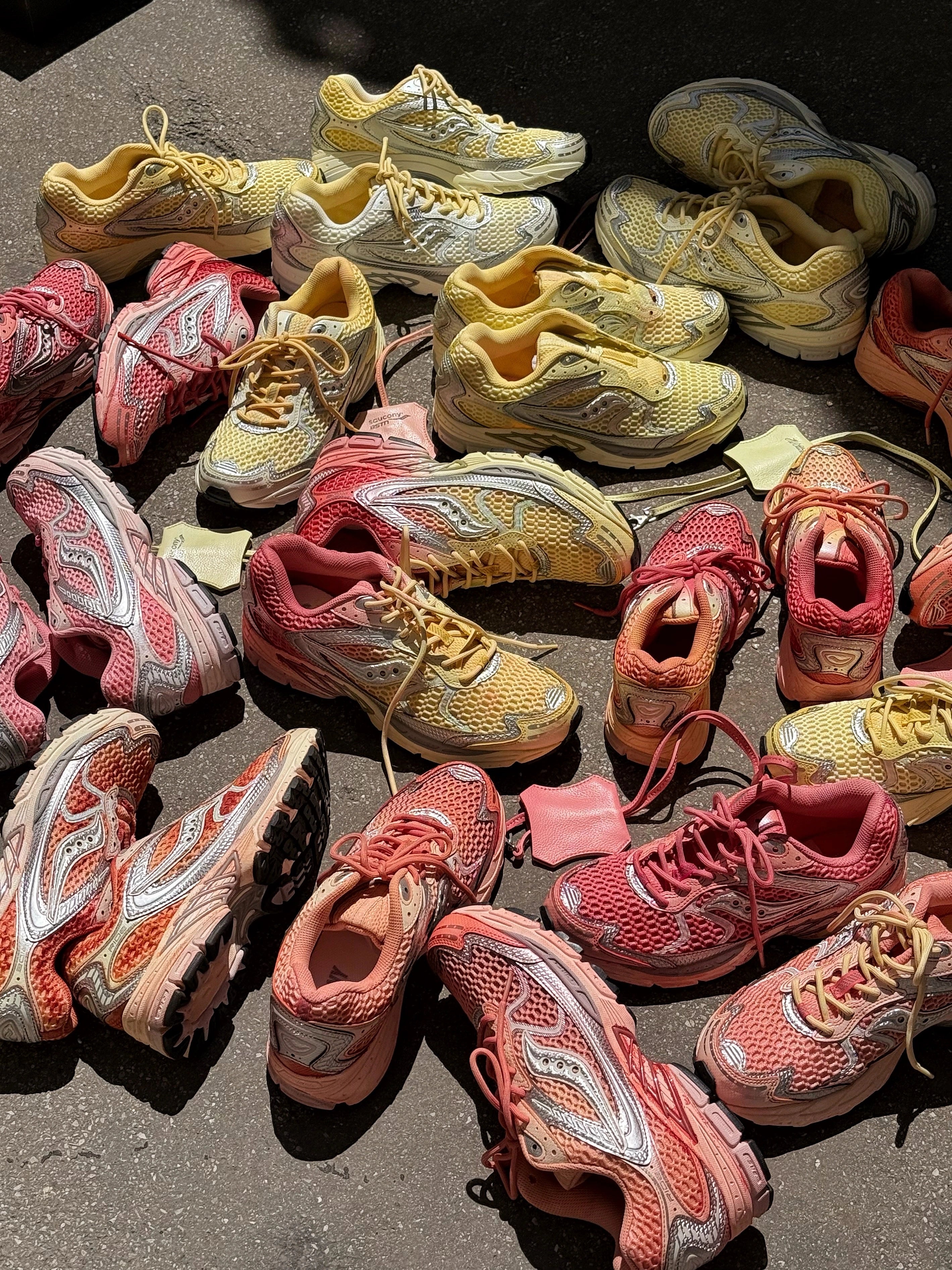 SauconyProGrid Ride 1 Customization Workshop w/ @bstnstore