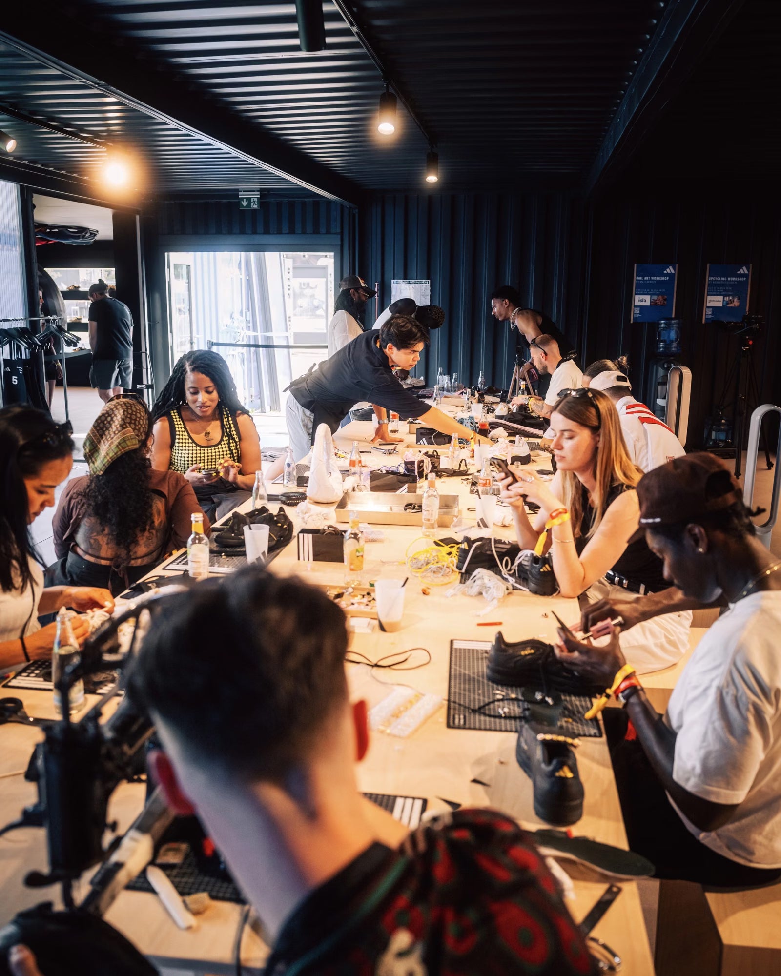 Timberland leather workshop